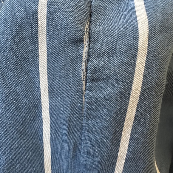 Jenni Kayne Bianca Pant Vintage Blue Stripe Size S - Picture 6 of 11